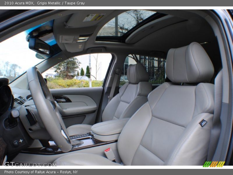 Grigio Metallic / Taupe Gray 2010 Acura MDX