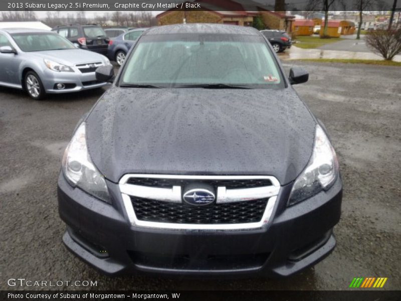 Graphite Gray Metallic / Black 2013 Subaru Legacy 2.5i Premium
