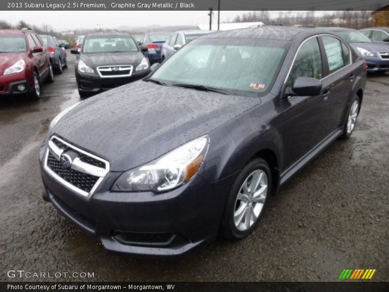 Graphite Gray Metallic / Black 2013 Subaru Legacy 2.5i Premium
