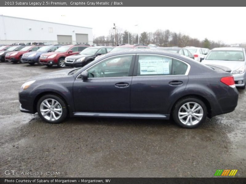 Graphite Gray Metallic / Black 2013 Subaru Legacy 2.5i Premium