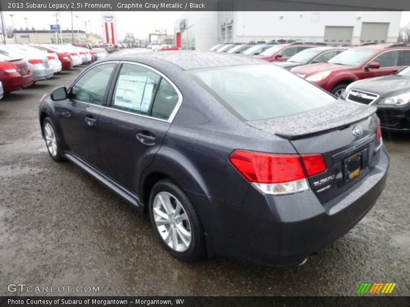 Graphite Gray Metallic / Black 2013 Subaru Legacy 2.5i Premium