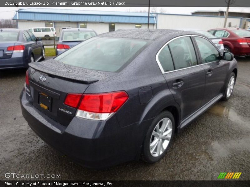 Graphite Gray Metallic / Black 2013 Subaru Legacy 2.5i Premium
