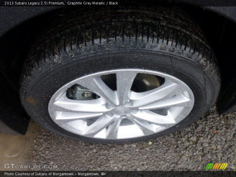 Graphite Gray Metallic / Black 2013 Subaru Legacy 2.5i Premium