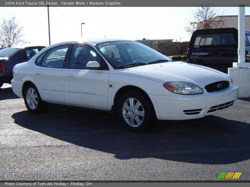 Vibrant White / Medium Graphite 2004 Ford Taurus SEL Sedan