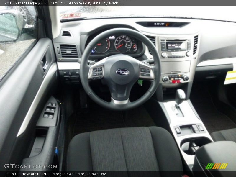 Graphite Gray Metallic / Black 2013 Subaru Legacy 2.5i Premium