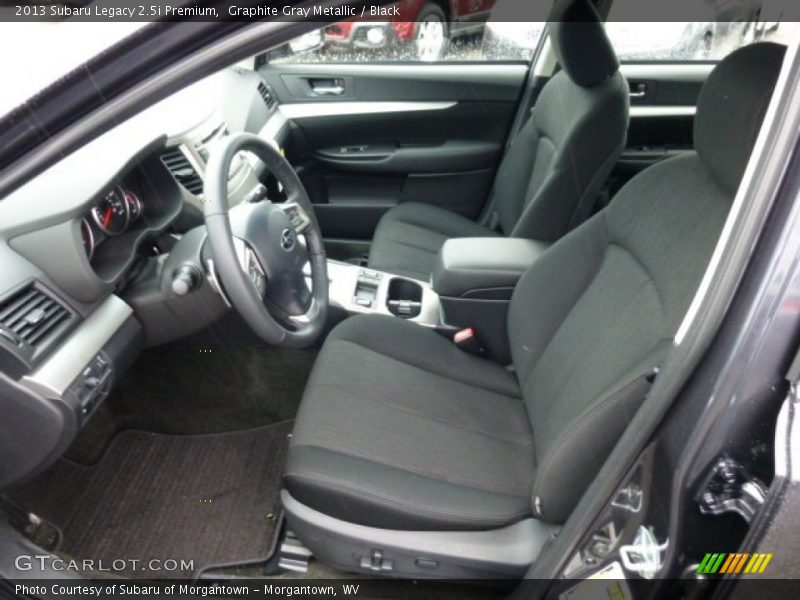 Graphite Gray Metallic / Black 2013 Subaru Legacy 2.5i Premium