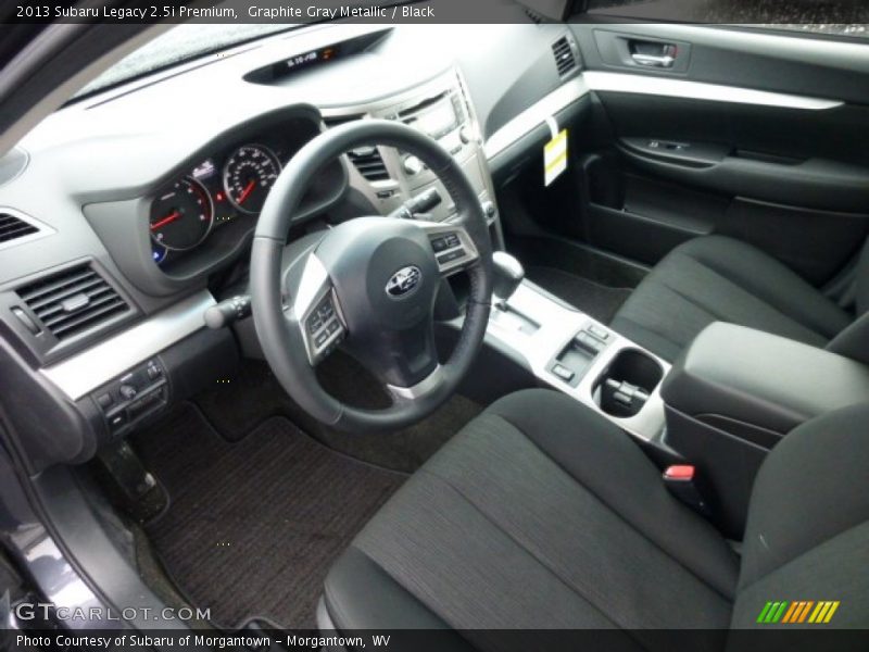 Graphite Gray Metallic / Black 2013 Subaru Legacy 2.5i Premium