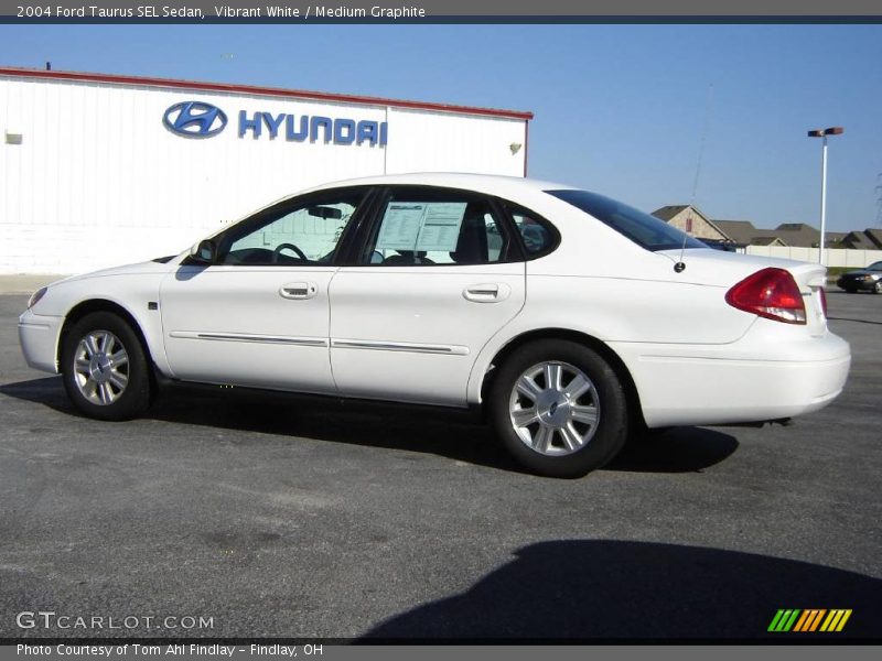 Vibrant White / Medium Graphite 2004 Ford Taurus SEL Sedan