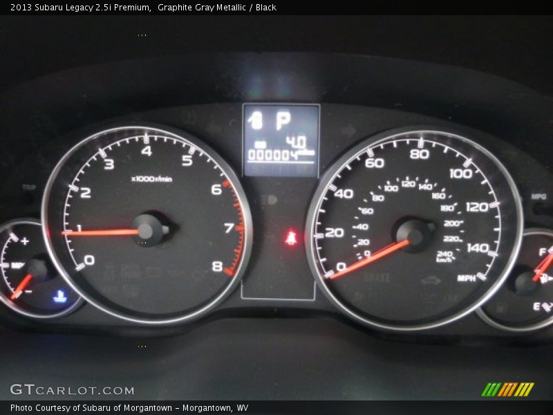 Graphite Gray Metallic / Black 2013 Subaru Legacy 2.5i Premium