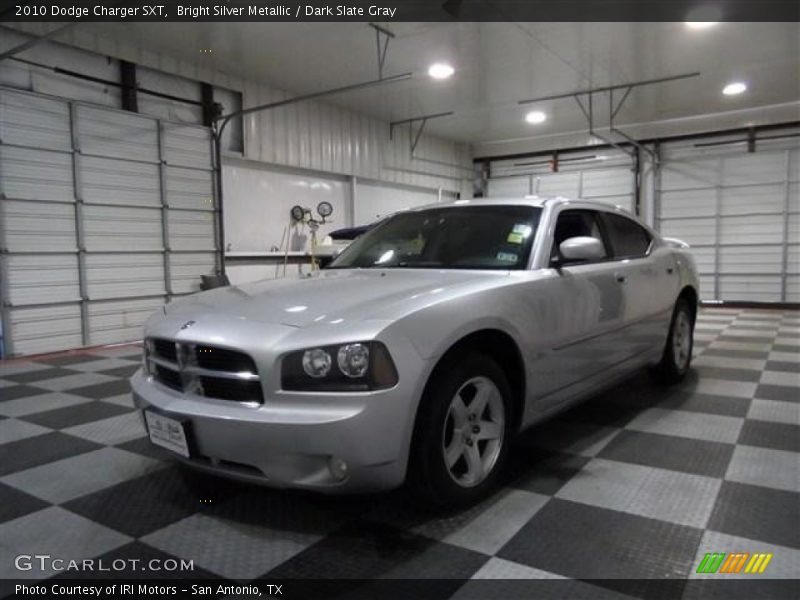 Bright Silver Metallic / Dark Slate Gray 2010 Dodge Charger SXT