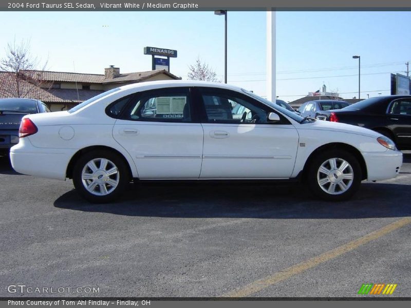 Vibrant White / Medium Graphite 2004 Ford Taurus SEL Sedan