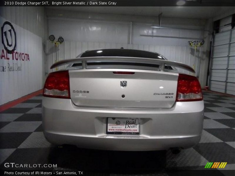 Bright Silver Metallic / Dark Slate Gray 2010 Dodge Charger SXT