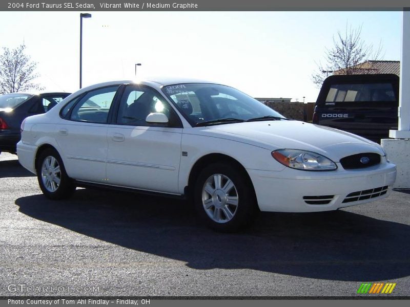 Vibrant White / Medium Graphite 2004 Ford Taurus SEL Sedan