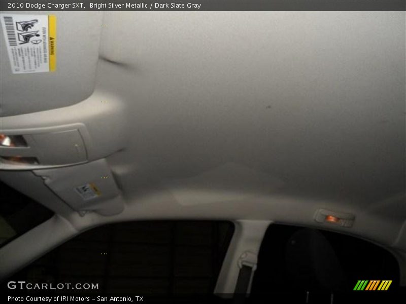 Bright Silver Metallic / Dark Slate Gray 2010 Dodge Charger SXT