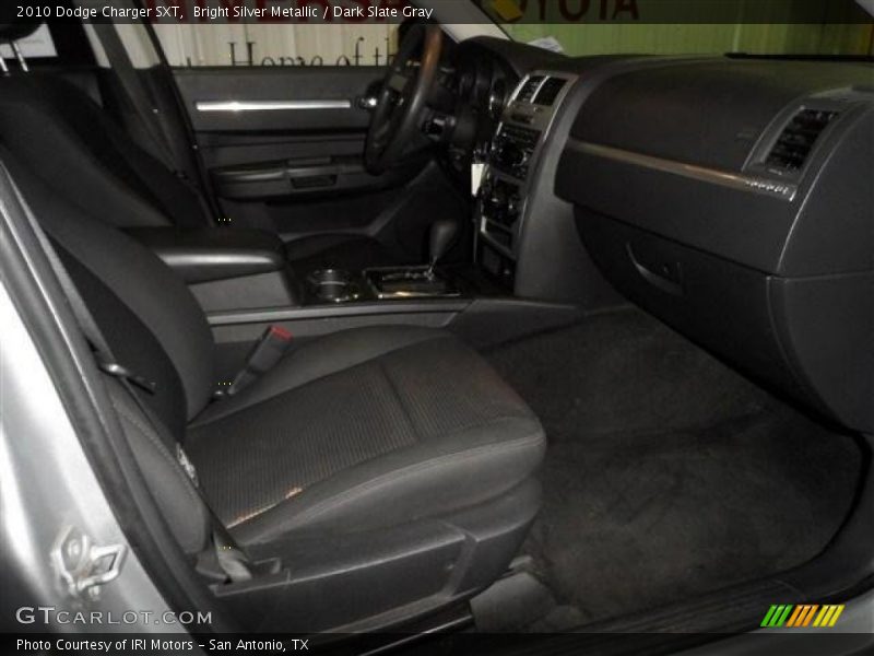 Bright Silver Metallic / Dark Slate Gray 2010 Dodge Charger SXT