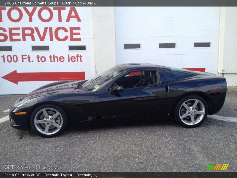 Black / Ebony Black 2006 Chevrolet Corvette Coupe