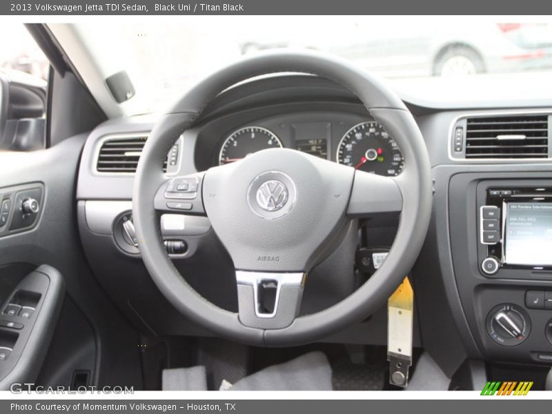 Black Uni / Titan Black 2013 Volkswagen Jetta TDI Sedan