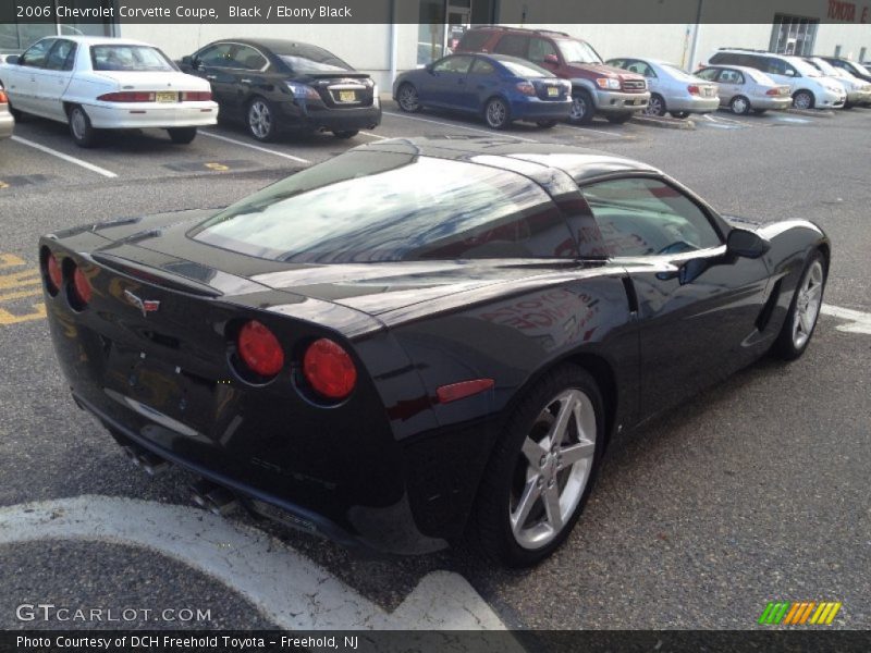 Black / Ebony Black 2006 Chevrolet Corvette Coupe