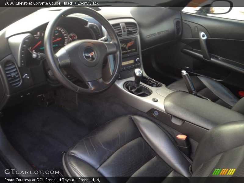 Black / Ebony Black 2006 Chevrolet Corvette Coupe
