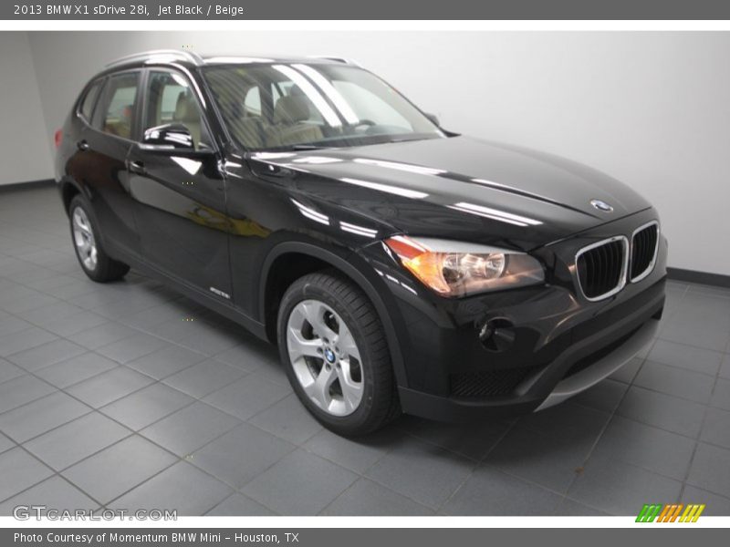 Jet Black / Beige 2013 BMW X1 sDrive 28i