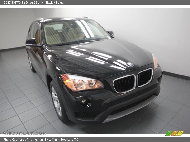 Jet Black / Beige 2013 BMW X1 sDrive 28i