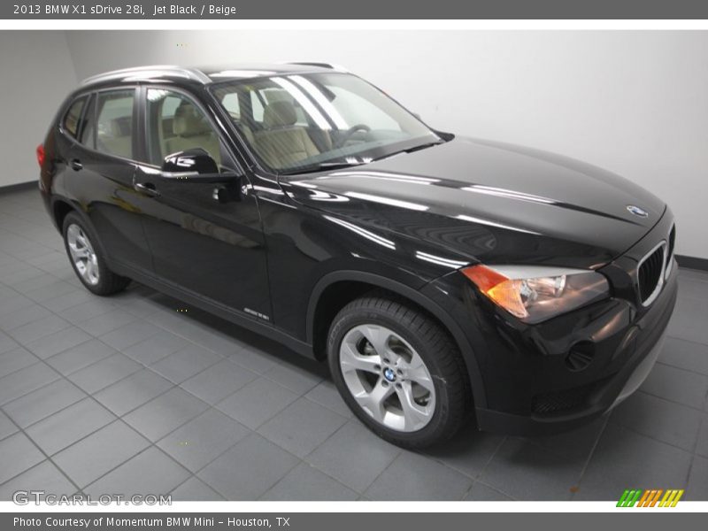 Jet Black / Beige 2013 BMW X1 sDrive 28i