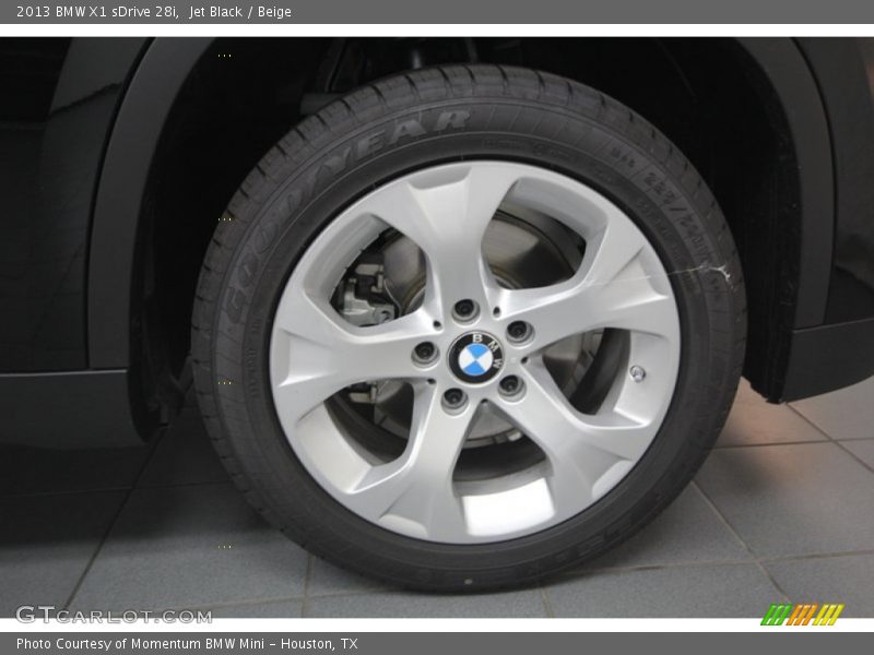 Jet Black / Beige 2013 BMW X1 sDrive 28i