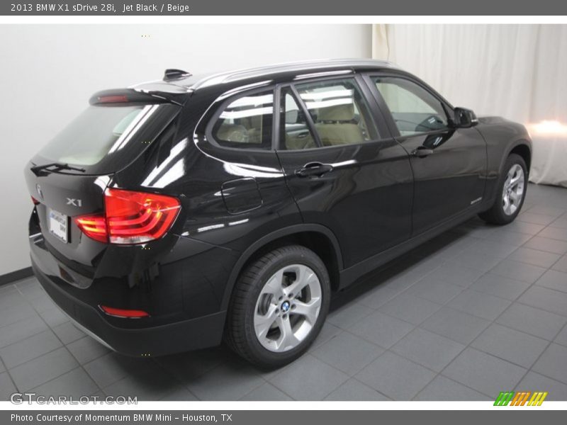 Jet Black / Beige 2013 BMW X1 sDrive 28i