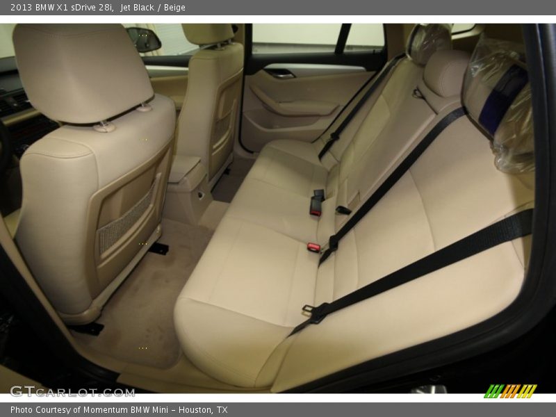 Jet Black / Beige 2013 BMW X1 sDrive 28i