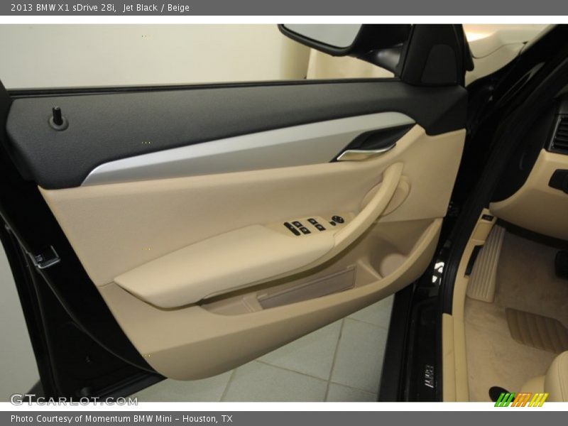 Jet Black / Beige 2013 BMW X1 sDrive 28i