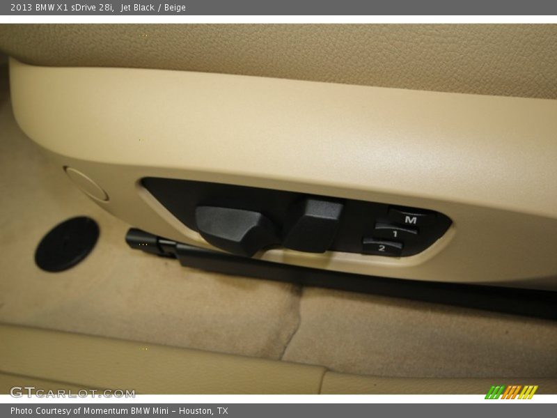 Jet Black / Beige 2013 BMW X1 sDrive 28i