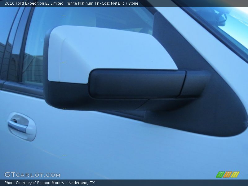 White Platinum Tri-Coat Metallic / Stone 2010 Ford Expedition EL Limited