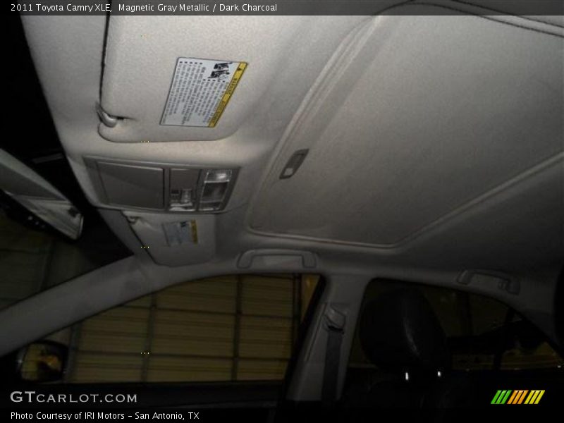 Magnetic Gray Metallic / Dark Charcoal 2011 Toyota Camry XLE