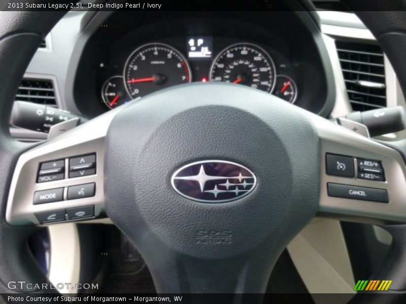 Deep Indigo Pearl / Ivory 2013 Subaru Legacy 2.5i