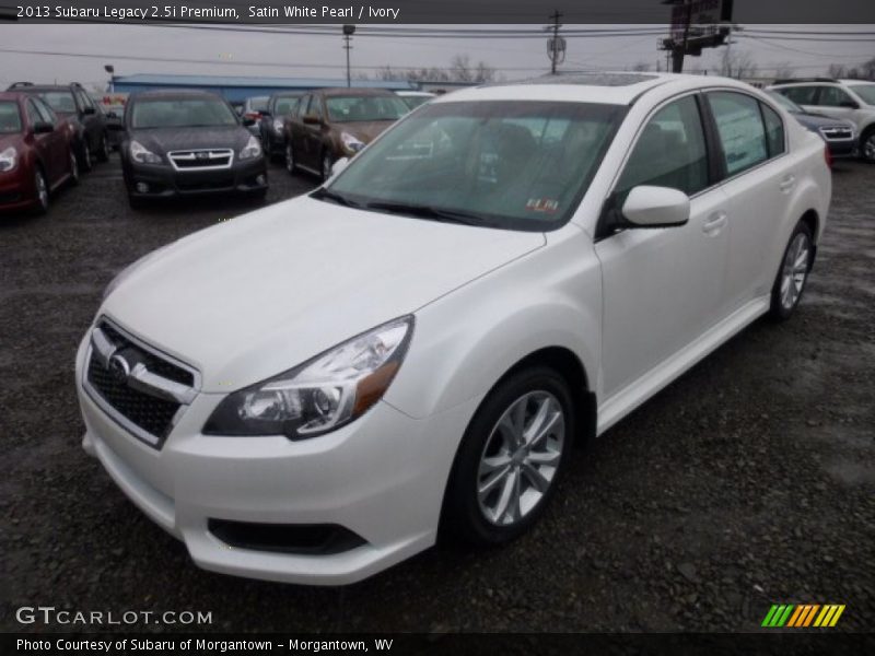 Satin White Pearl / Ivory 2013 Subaru Legacy 2.5i Premium