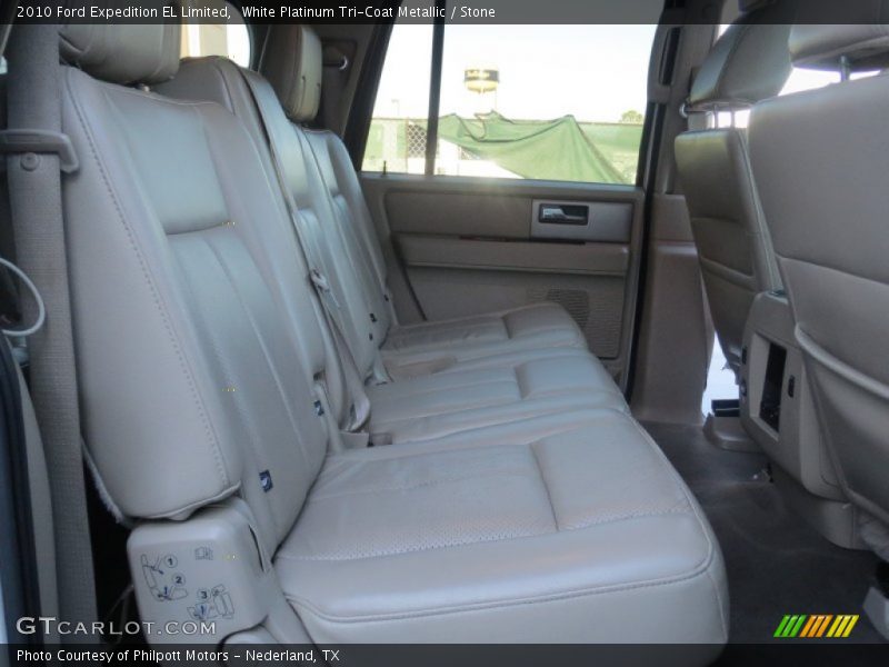 White Platinum Tri-Coat Metallic / Stone 2010 Ford Expedition EL Limited