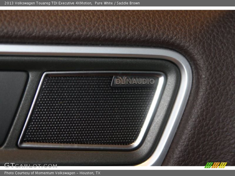 Pure White / Saddle Brown 2013 Volkswagen Touareg TDI Executive 4XMotion