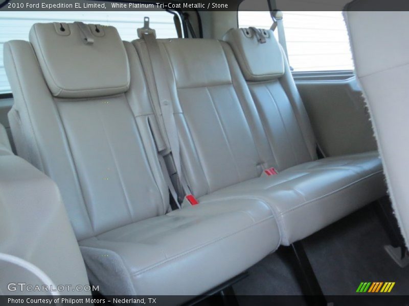 White Platinum Tri-Coat Metallic / Stone 2010 Ford Expedition EL Limited