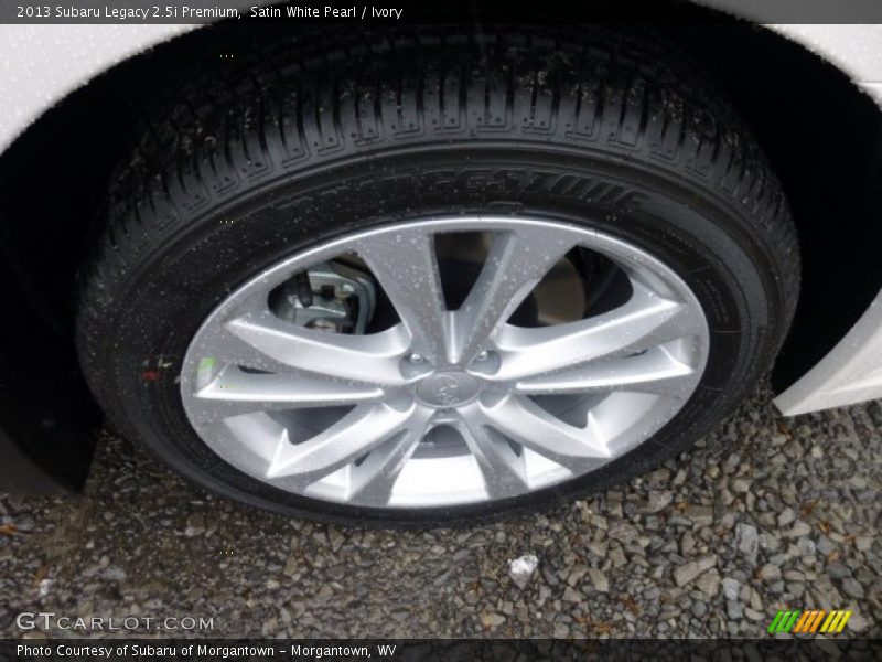 Satin White Pearl / Ivory 2013 Subaru Legacy 2.5i Premium