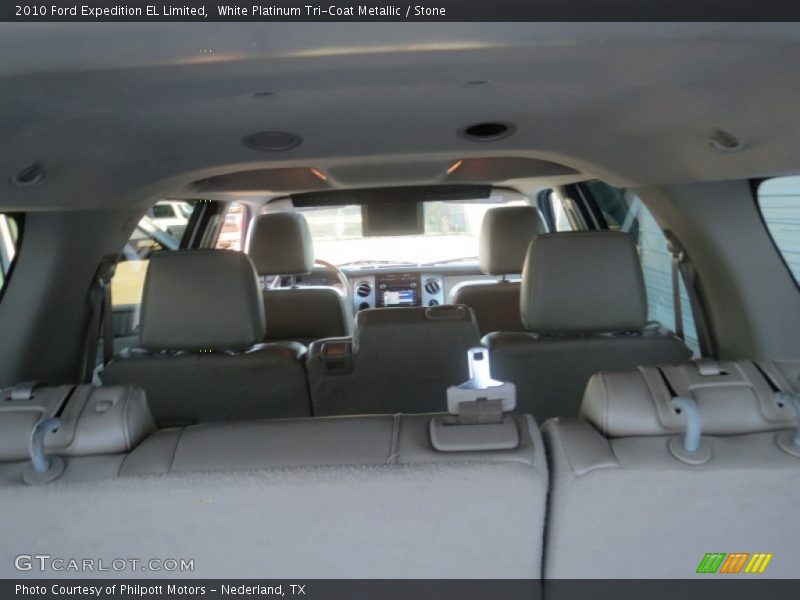 White Platinum Tri-Coat Metallic / Stone 2010 Ford Expedition EL Limited