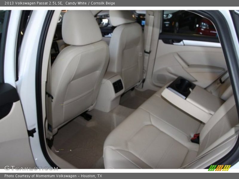 Candy White / Cornsilk Beige 2013 Volkswagen Passat 2.5L SE