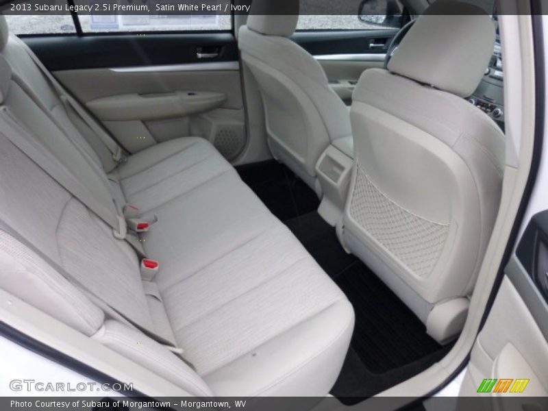 Satin White Pearl / Ivory 2013 Subaru Legacy 2.5i Premium