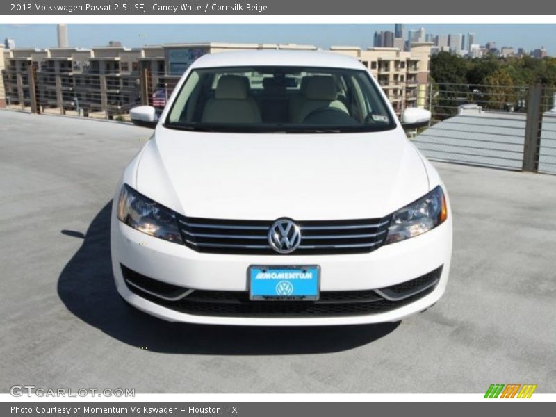 Candy White / Cornsilk Beige 2013 Volkswagen Passat 2.5L SE