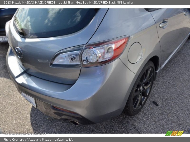 Liquid Silver Metallic / MAZDASPEED Black MPS Leather 2013 Mazda MAZDA3 MAZDASPEED3