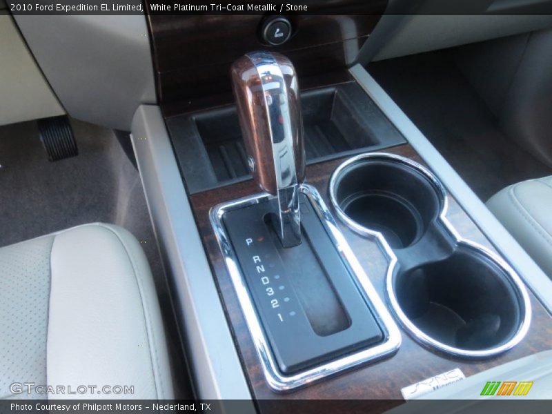White Platinum Tri-Coat Metallic / Stone 2010 Ford Expedition EL Limited