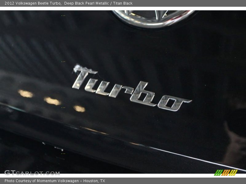 Deep Black Pearl Metallic / Titan Black 2012 Volkswagen Beetle Turbo