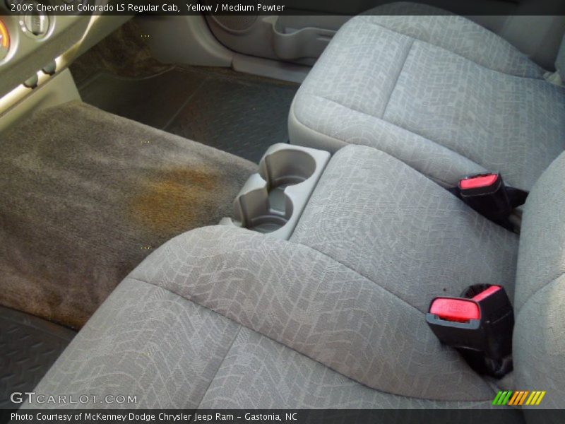 Yellow / Medium Pewter 2006 Chevrolet Colorado LS Regular Cab