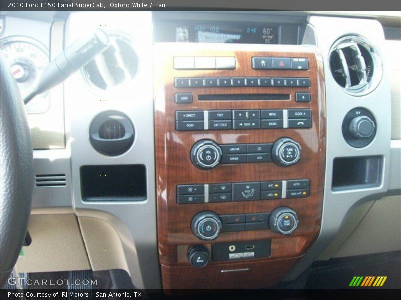 Oxford White / Tan 2010 Ford F150 Lariat SuperCab