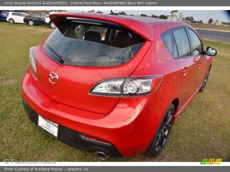 Velocity Red Mica / MAZDASPEED Black MPS Leather 2013 Mazda MAZDA3 MAZDASPEED3