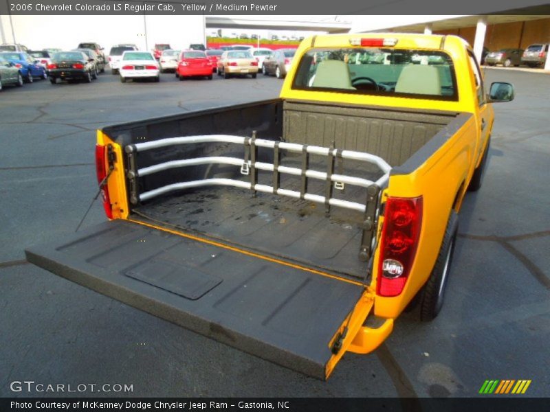 Yellow / Medium Pewter 2006 Chevrolet Colorado LS Regular Cab